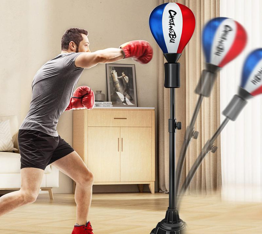 Boxing Training Ball, Reflex Ball Equipment, Speed Adjustable Reflex Ball, Home Boxing Supplies, 360° Bounce Ball, Standing Punching Bag, Body Exercise Reflex Ball, Pressure Relief Boxing Ball, Boxing Speed Training Ball, Boxing Reflex Ball Equipment