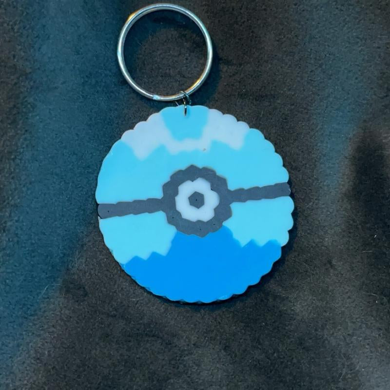 Pokeball Keychains a Small Variety of Them! Ultra Ball, Great Ball, Master Ball, Dive Ball,Friend Ball and Heal Ball Plastic