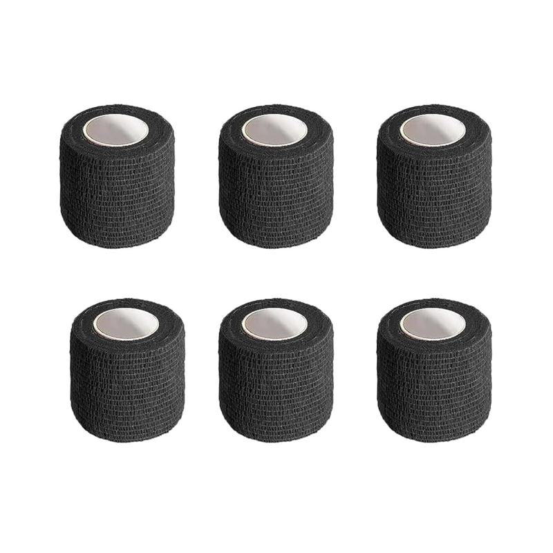 6 Volumes Self-Adhesive Breathable Sports Bandage Elastic Non-Woven Ankle ，Elbow Wrap, Mini Essential Fitness Accessory for Athletic Support