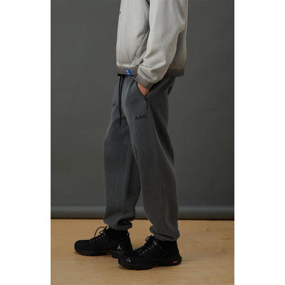 A.R.C. Men'S Black Fleece Jogger Sweatpants