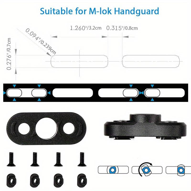 Adjustable Two-Point Tactical Sling, Traditional Outdoor Sport Strap for Molle Bag, Premium Quality Accessories Set