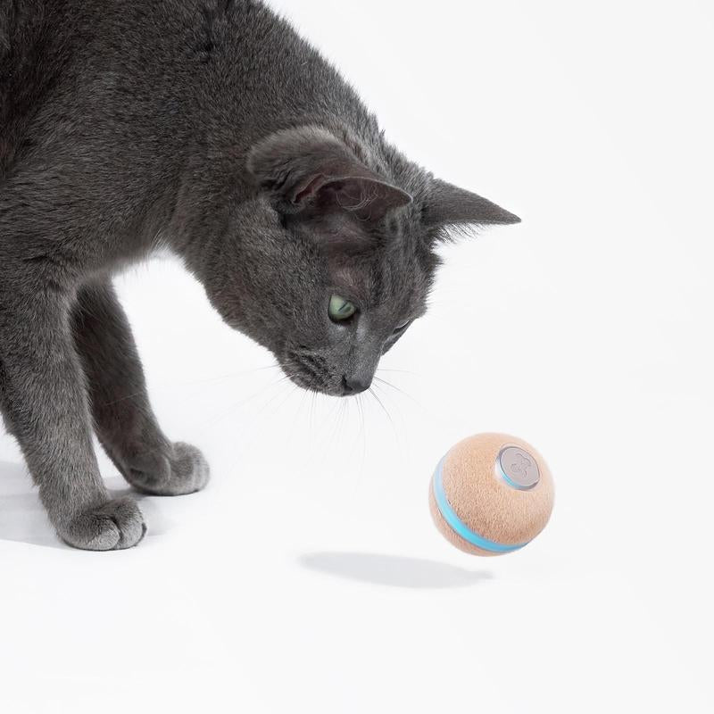 Cheerble Wicked Ball M3 Interactive Cat Ball Toy with Light - Automatic Moving Ball Toy for Indoor Cat Kitten