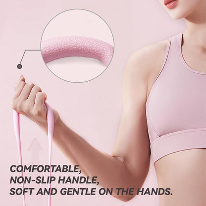 Resistance Bands, Figure 8 Exercise Bands for Women Men, 8 Shaped Resistance Bands for Arms, Chest Expander, Yoga Gym Fitness TPE Material White Training