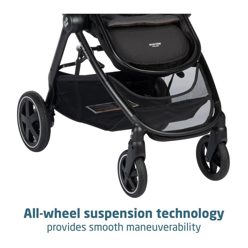 Maxi-Cosi Zelia Luxe 5-In-1 Travel System - New Hope Black