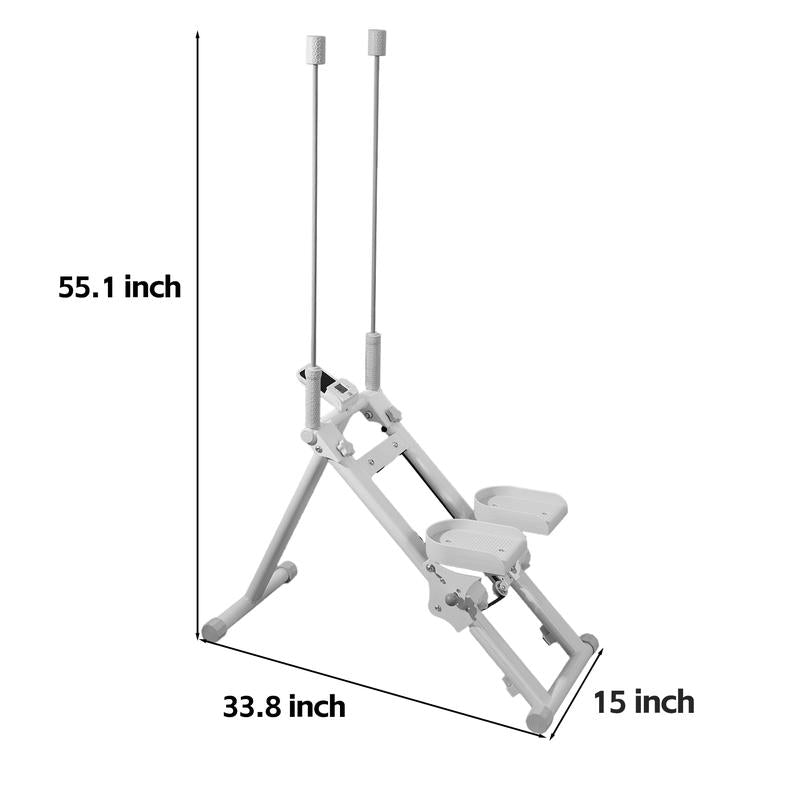 KYOUBY Stair Stepper for Home-Upgrade Vertical Climber Workout Machine for Full-Body Exercise Climber Fitness Equipment with Stable Frame Adjustable Bicycle Handle Stair Climber
