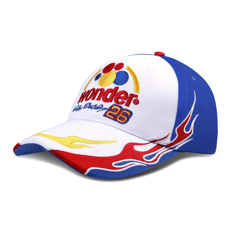 26 Embroidery Adjustable Men'S Cap Talladega Nights Baseball Cap, Unisex Ricky Bobby Soft Trucker Hat for Women Men, Outdoor Sports Cap