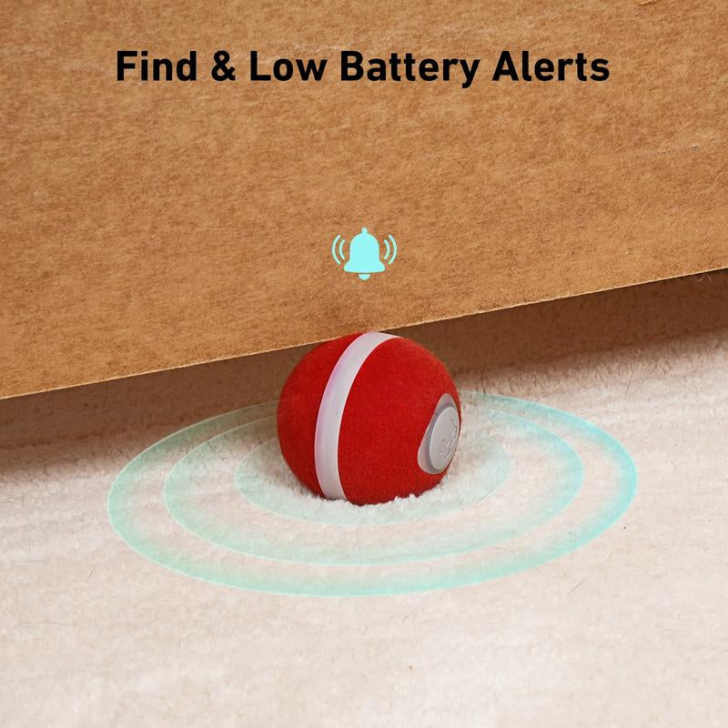 Cheerble Wicked Ball M3 Interactive Cat Ball Toy with Light - Automatic Moving Ball Toy for Indoor Cat Kitten