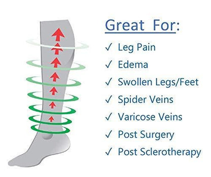 Tinylemon 4 Pairs Halloween Compression Socks for Women Men Best for Running Athletic Nursing Activities Enhance Circulation Support