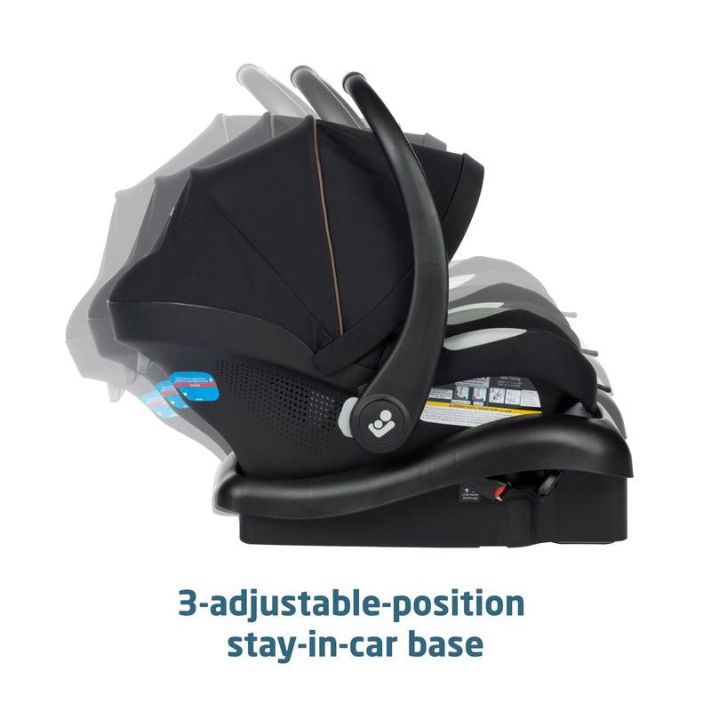 Maxi-Cosi Zelia Luxe 5-In-1 Travel System - New Hope Black