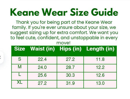 Keane Wear Impact Shorts - Women'S High Waisted Workout & Gym Shorts in Black, 90% Nylon 10% Elastane, Versatile for Workouts & Casual Wear, Plain Design