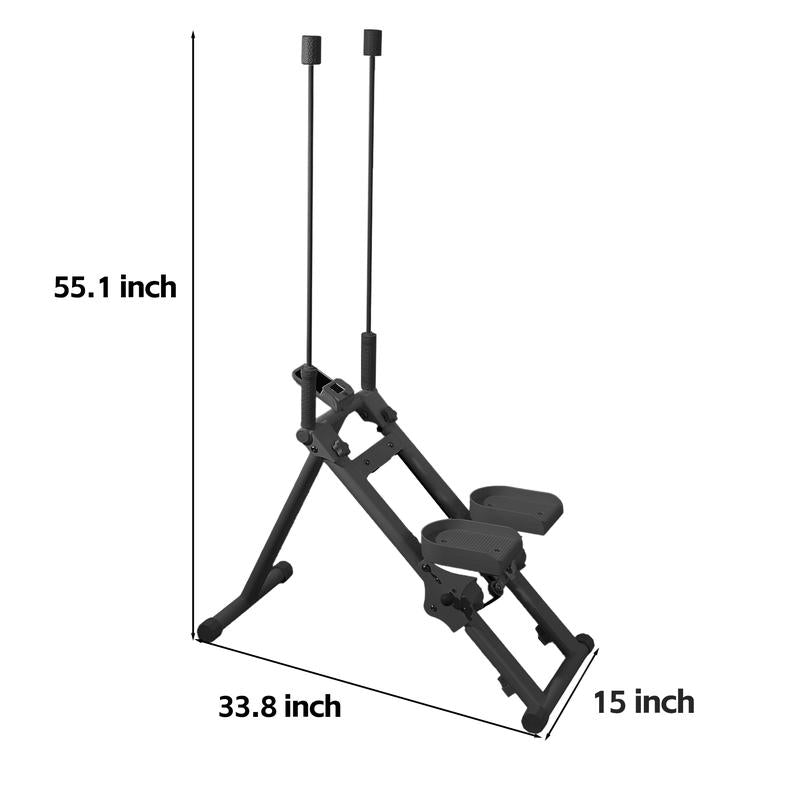 KYOUBY Stair Stepper for Home-Upgrade Vertical Climber Workout Machine for Full-Body Exercise Climber Fitness Equipment with Stable Frame Adjustable Bicycle Handle Stair Climber
