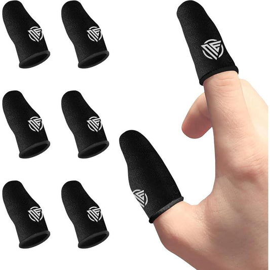 Gamer Sleeves for Mobile Gaming , Pubg Finger Cots Sleeve Gloves and Covers , Compression for Thumb Sweaty Hands