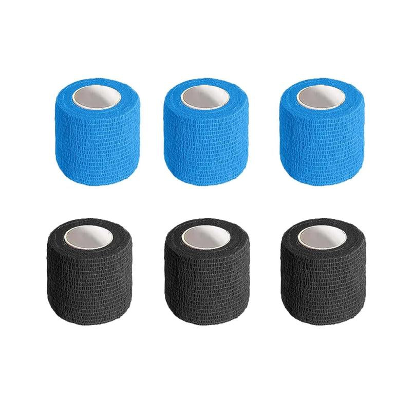 6 Volumes Self-Adhesive Breathable Sports Bandage Elastic Non-Woven Ankle ，Elbow Wrap, Mini Essential Fitness Accessory for Athletic Support
