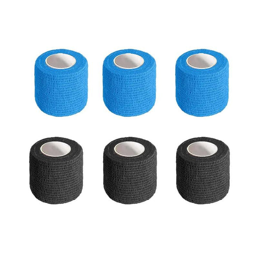 6 Volumes Self-Adhesive Breathable Sports Bandage Elastic Non-Woven Ankle ，Elbow Wrap, Mini Essential Fitness Accessory for Athletic Support